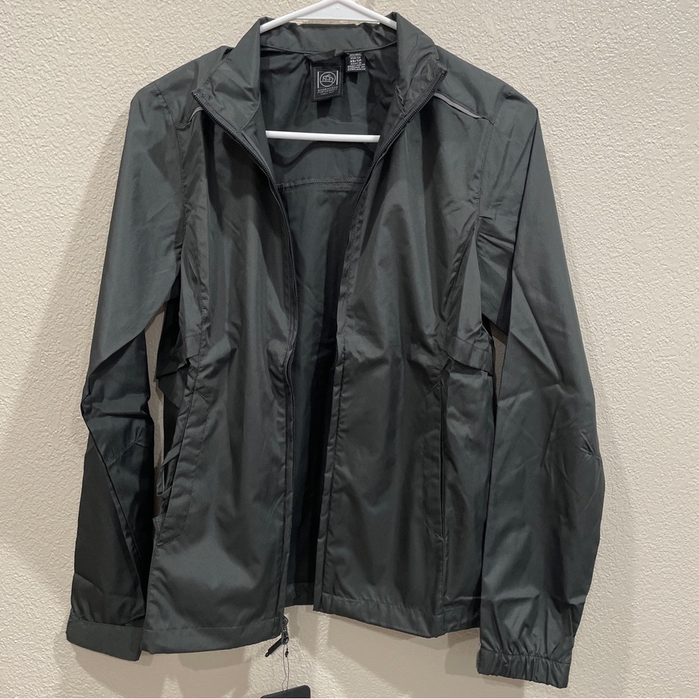 Women's Charcoal Stormtech Windbreaker Jacket